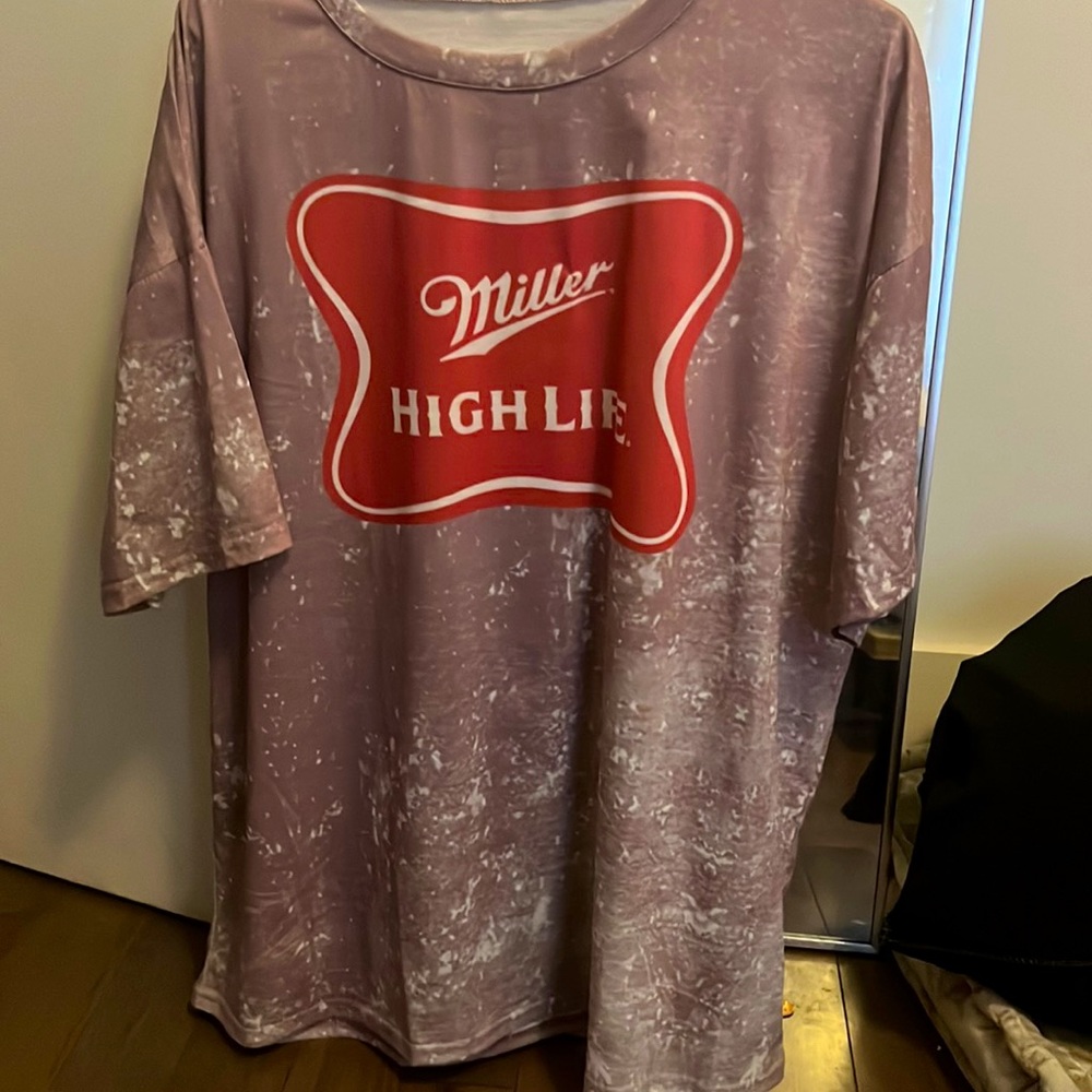 Miller high life t shirt